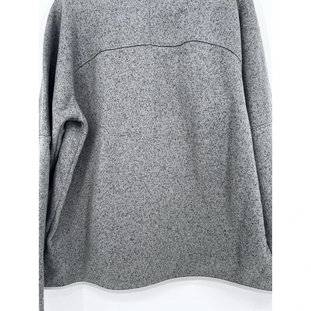Men's The North Face FRONT RANGE 1/2 ZIP Warm Fleece‎ Heather Grey US Size XL